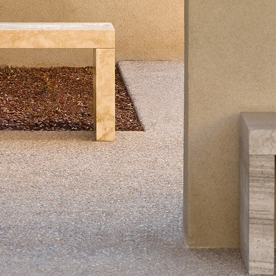 marble Sierra benches