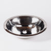 Oval Self-rimming Sink