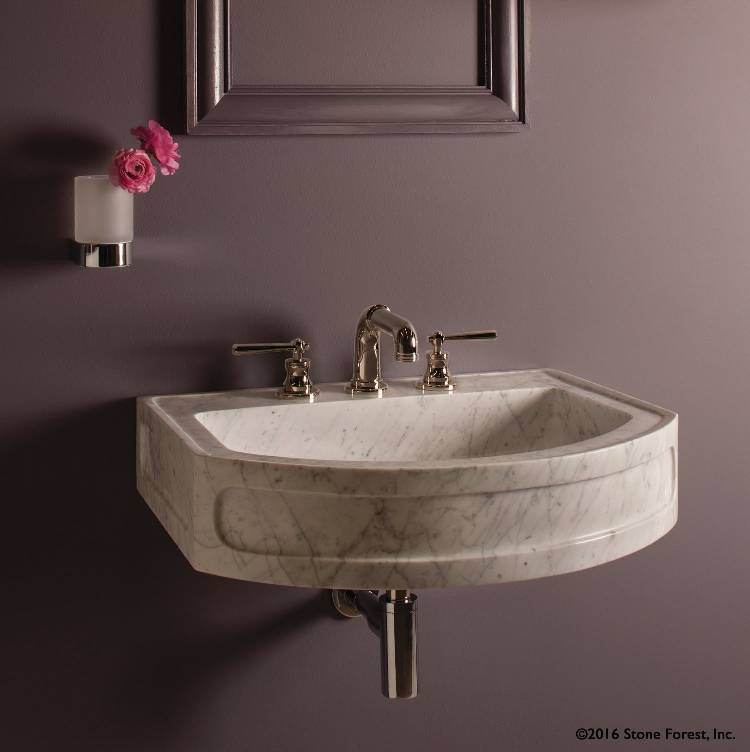 Harbor Washbasin carrara marble