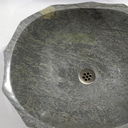 Andesite Lithic Vessel Sink detail