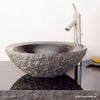 Beveled Round Sink, chiseled