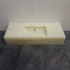 Custom White Onyx Vanity