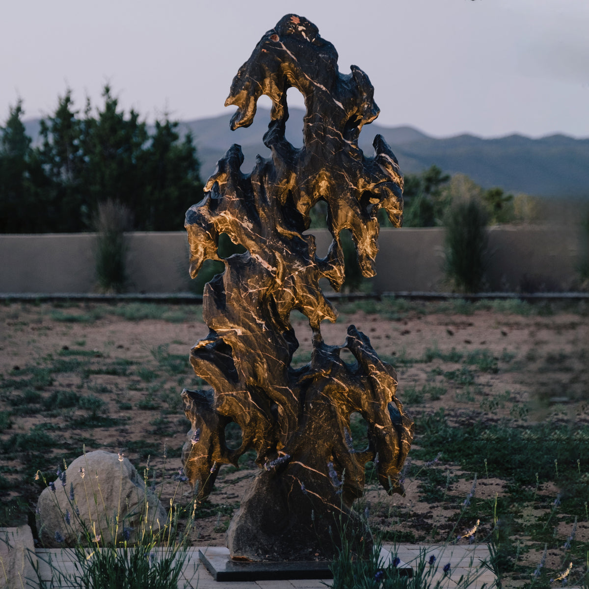 A custom lava sculpture  image 1 of 1
