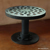 Storm Drain Coffee Table, Cast Iron