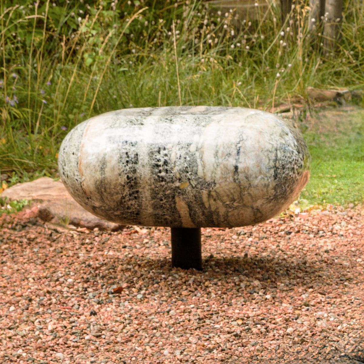 Pebble Seat on stand