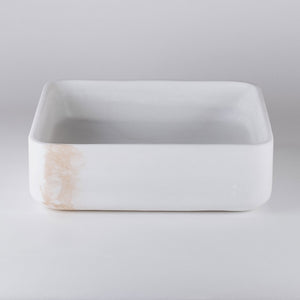 Thin Wall Vessel Sink, White Marble image 2 of 2