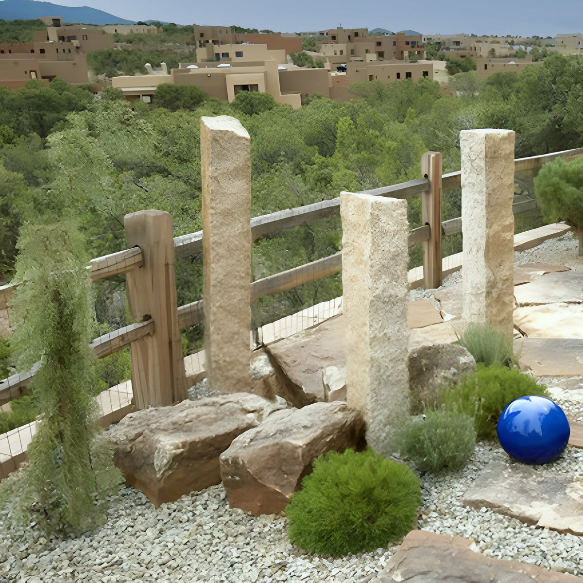 Three Plinths in varied sizes