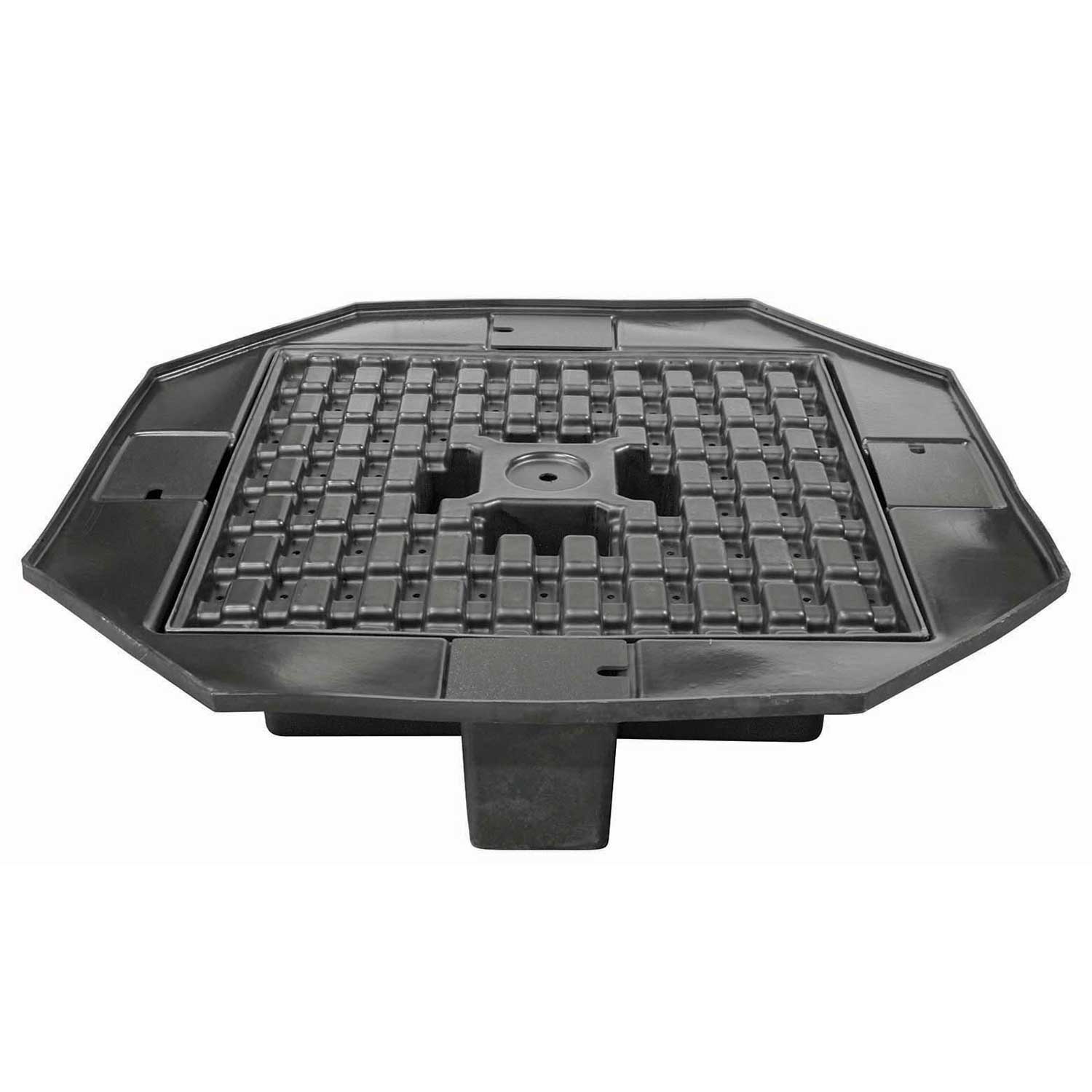 underground 58" Fountain reservoir for recirculating fountain installation