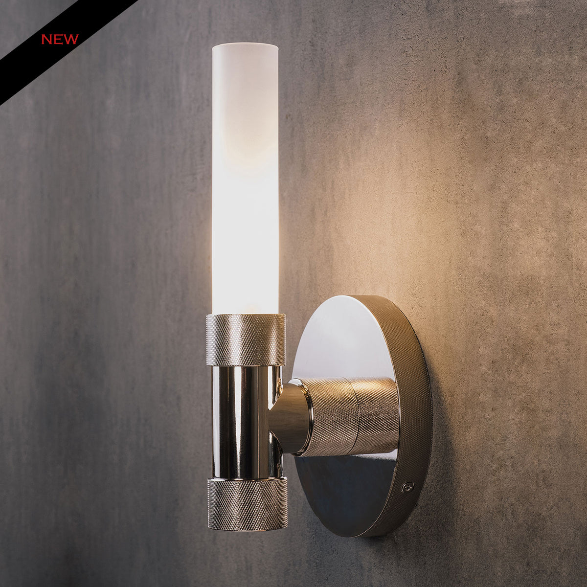 Elemental Classic Tee Sconce in polished nickel image 2 of 6