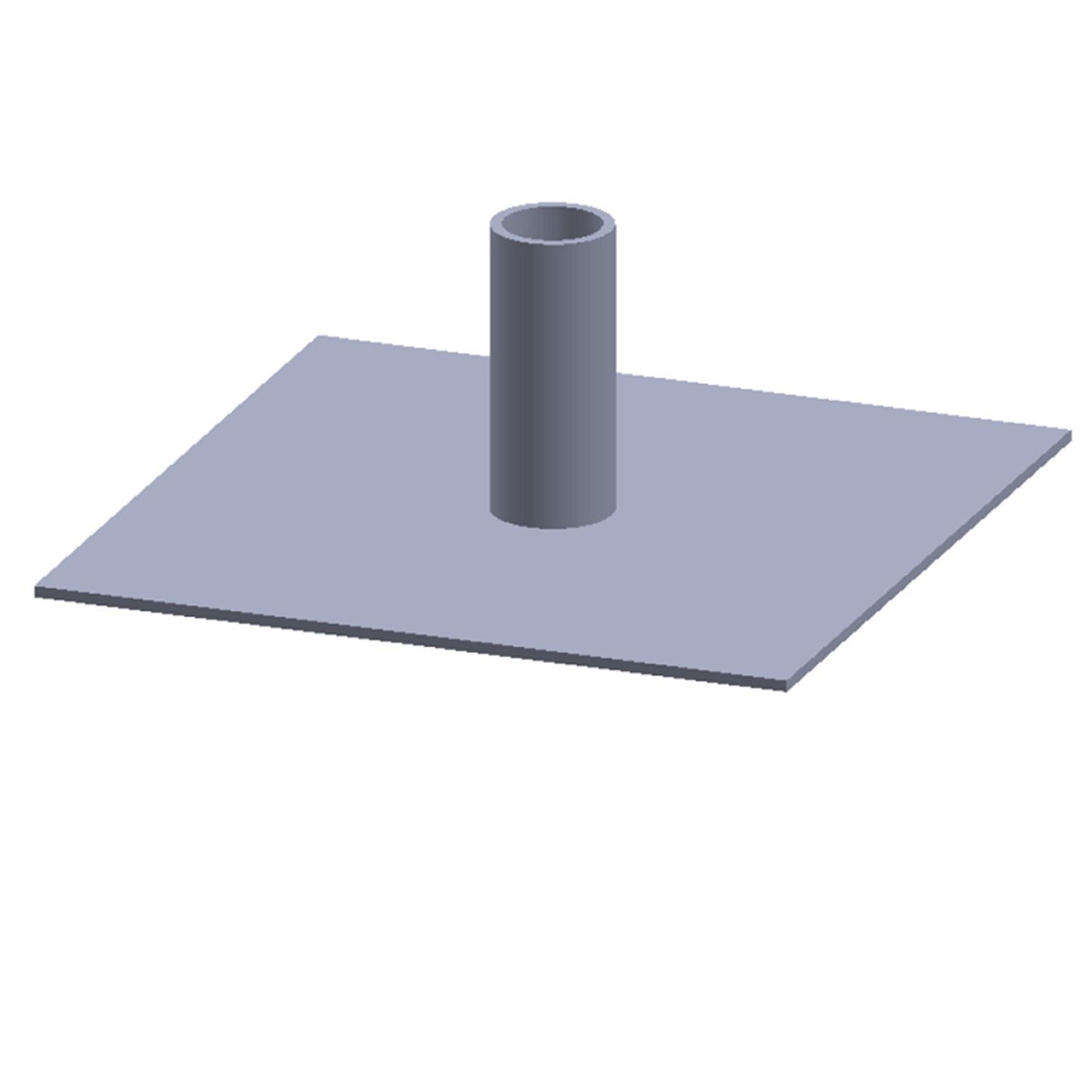 Stainless steel Plinth Fountain support