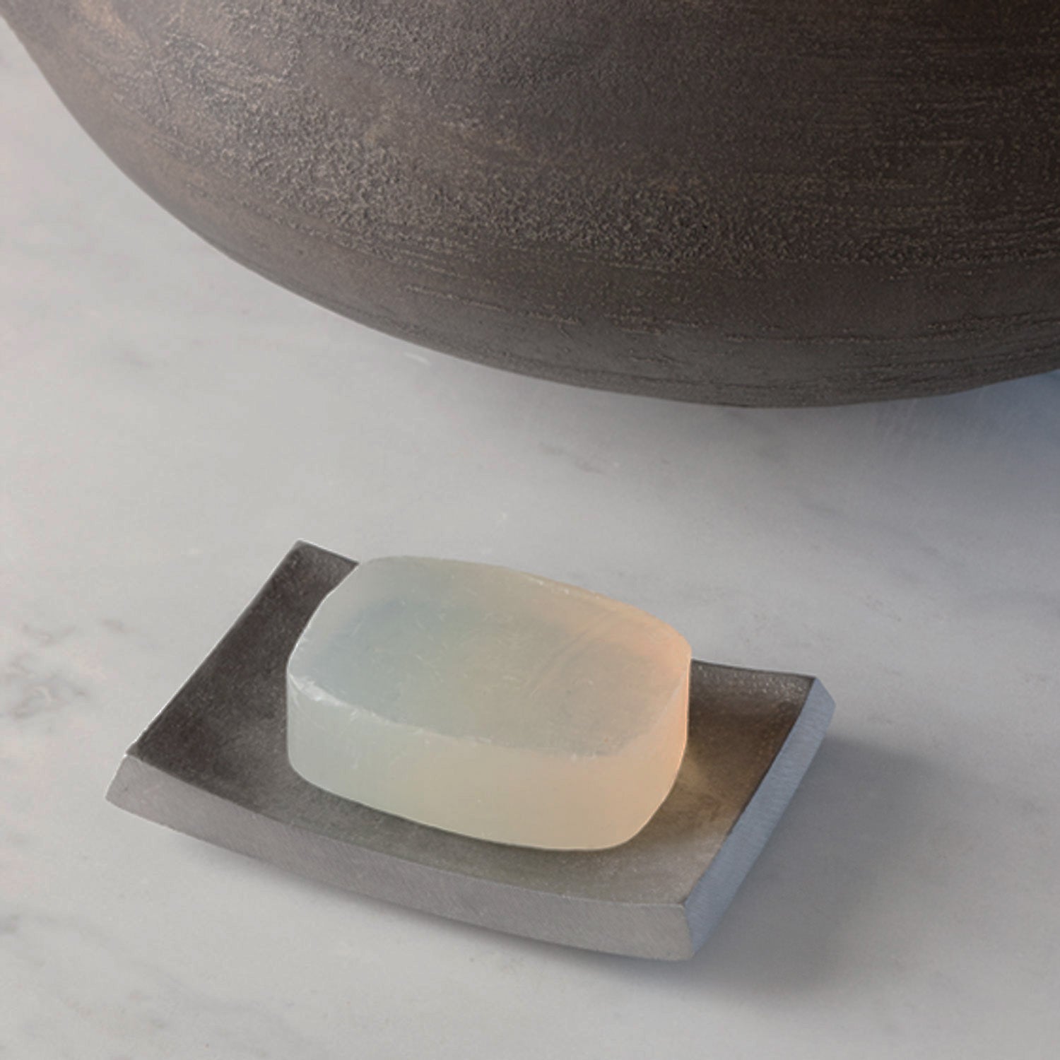 Stone Forest Industrial soap holder is part of the Industrial Collection Accessories.