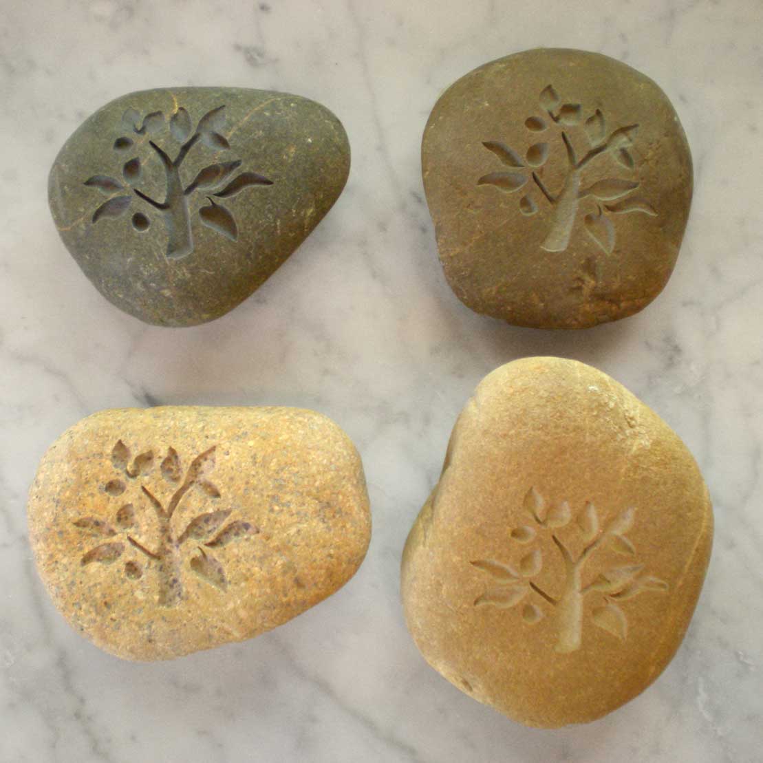 Stone Forest Tree of Life Character Pebbles. image 2 of 2