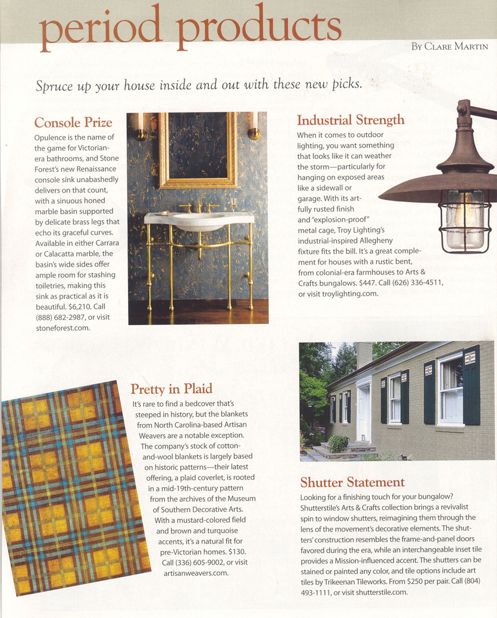 Old House Journal, August 2012