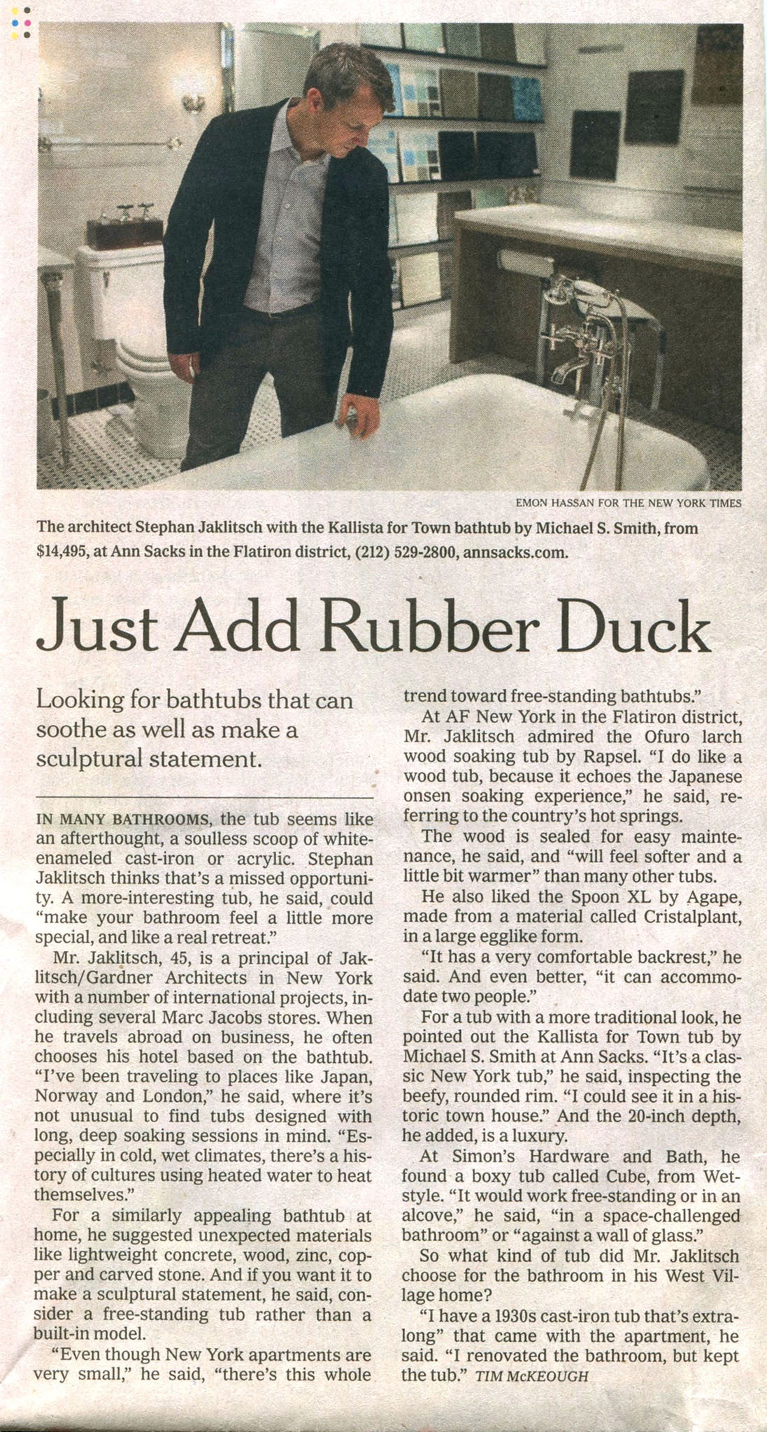 New York Times, September 2013