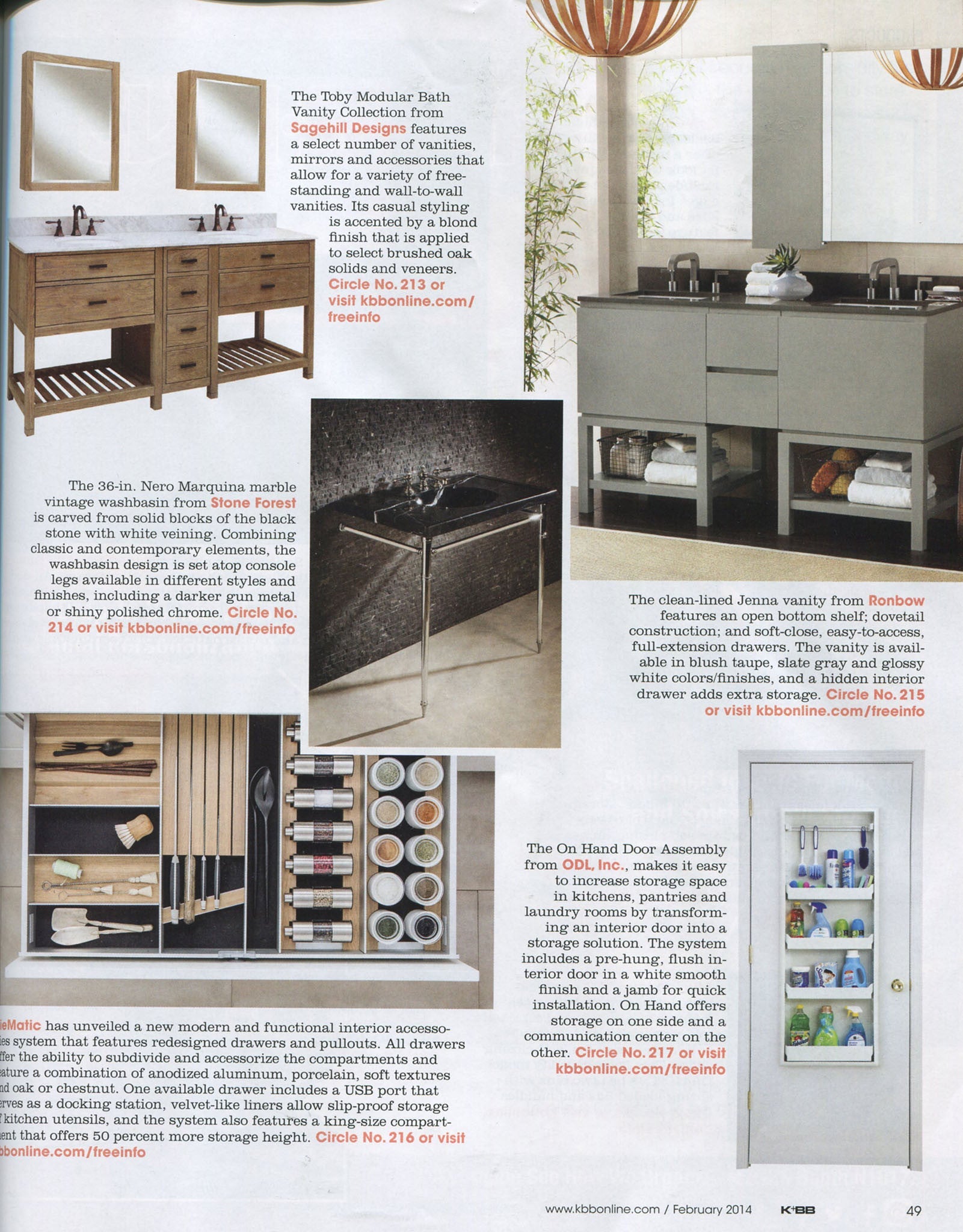 Kitchen + Bath Business, February 2014