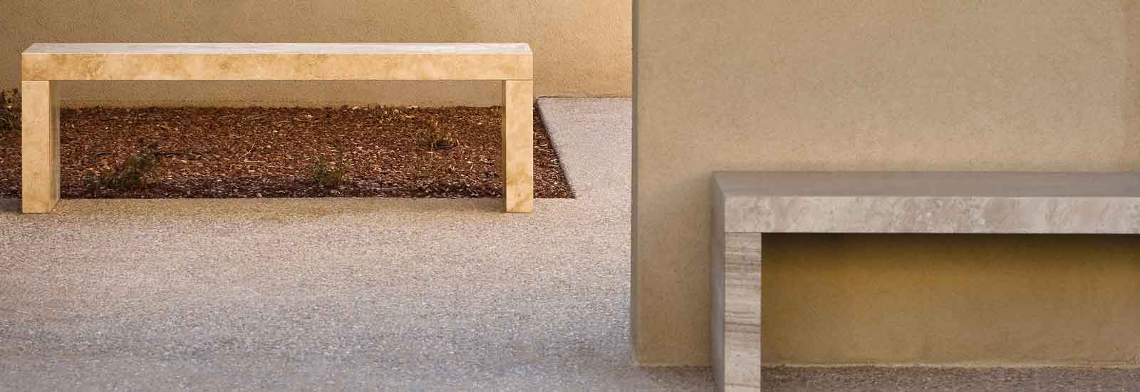 Two Sierra Benches