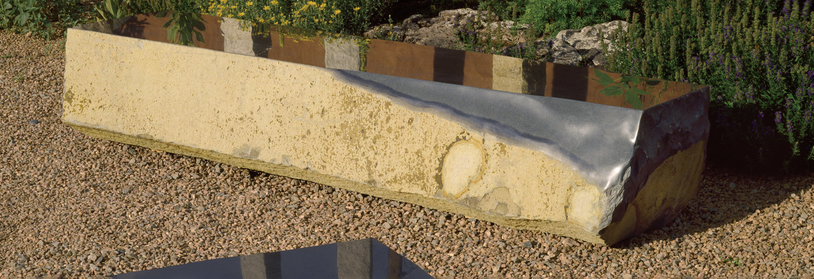 Monolithic Basalt Bench