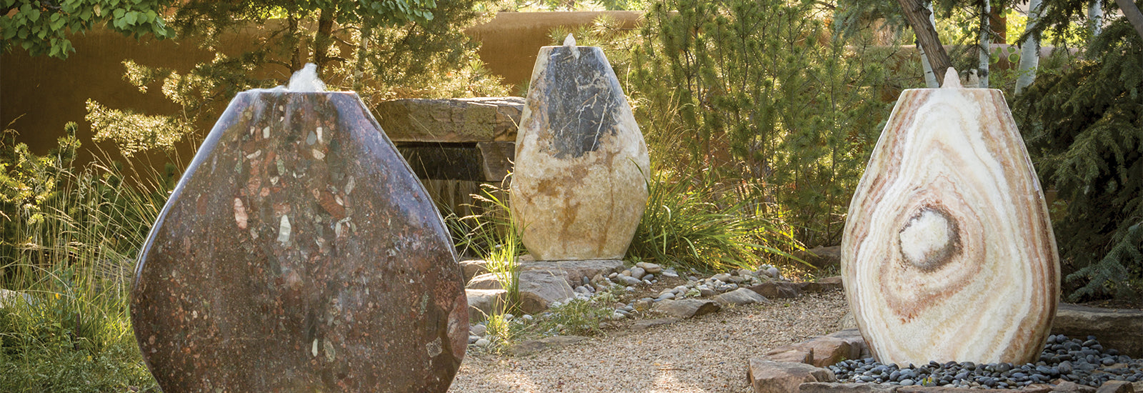 Large Pebble Fountains