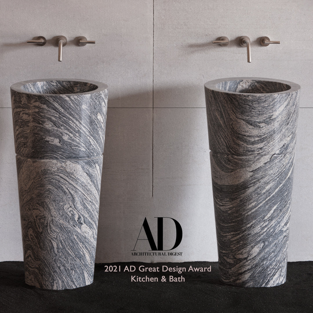 Veneto Pedestal wins Architectural Digest Great Design award 2021 kitchen and bath