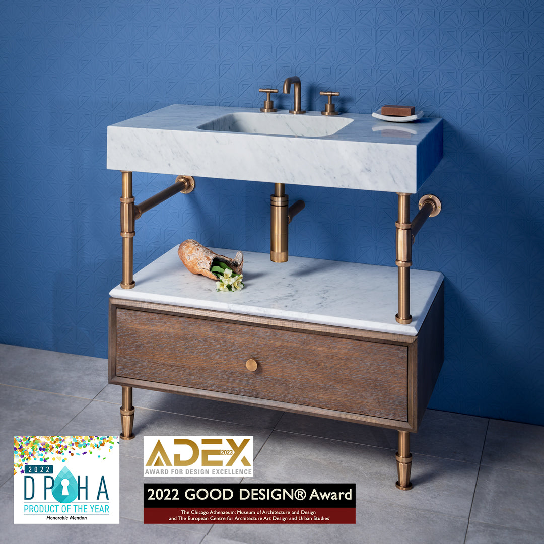 Elemental Facet wins three awards 2022: 1. DPHA Product of the Year honorable mention, 2. ADEX award for design excellence, 3. Good Design Award
