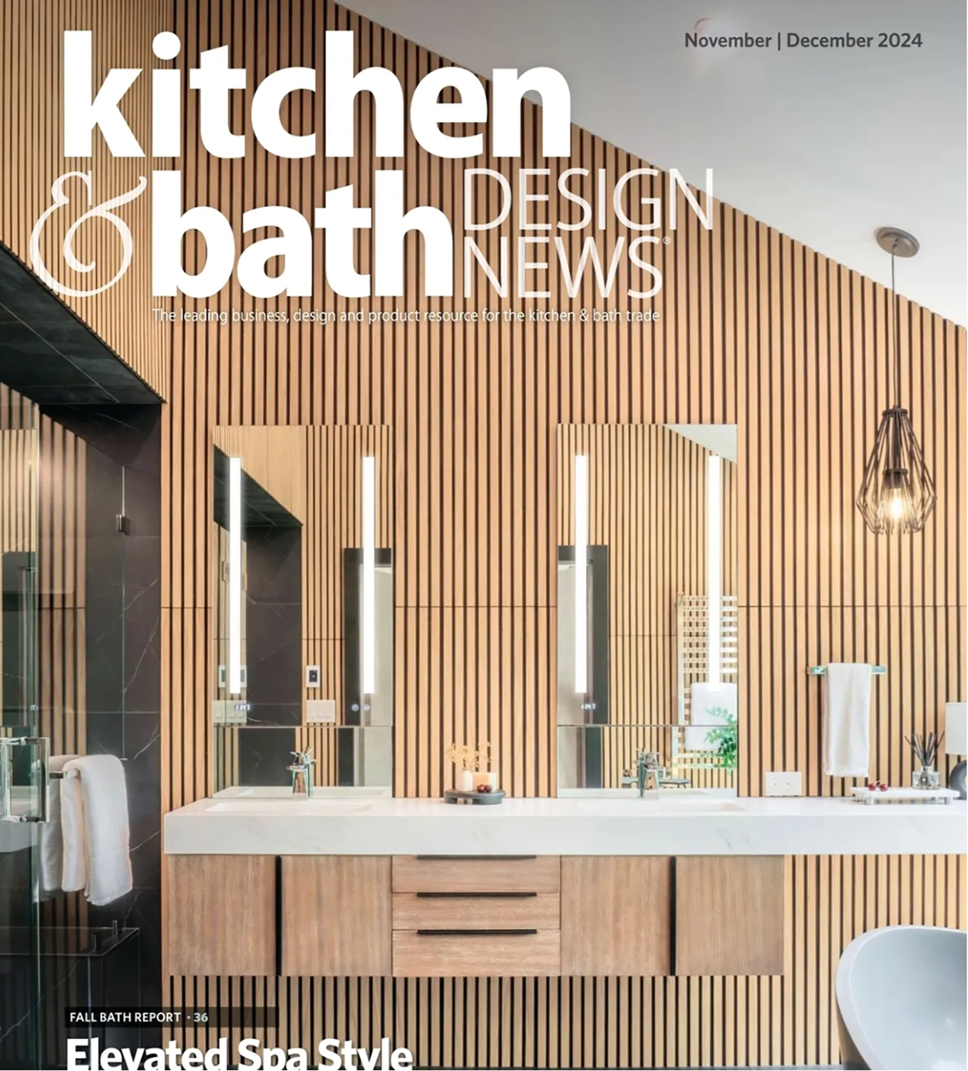 2024 November-December - Kitchen & Bath Design News magazine cover