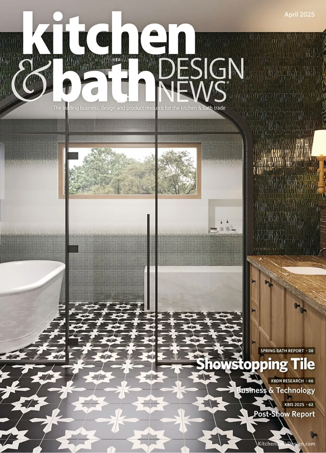 2025 April - Kitchen Bath Design News magazine cover