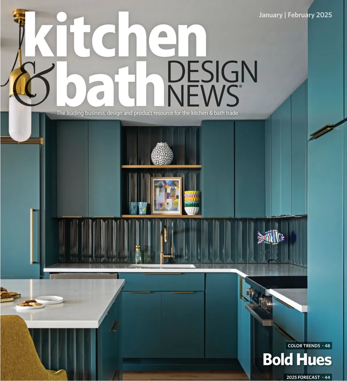 2025 January-February - Kitchen Bath Design News magazine cover