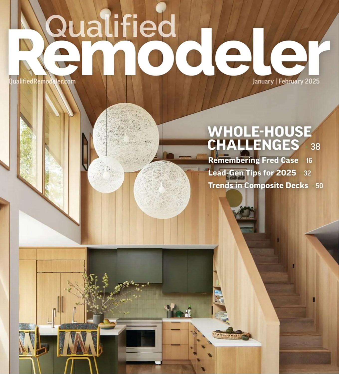 2025 January-February - Qualified Remodeler magazine cover