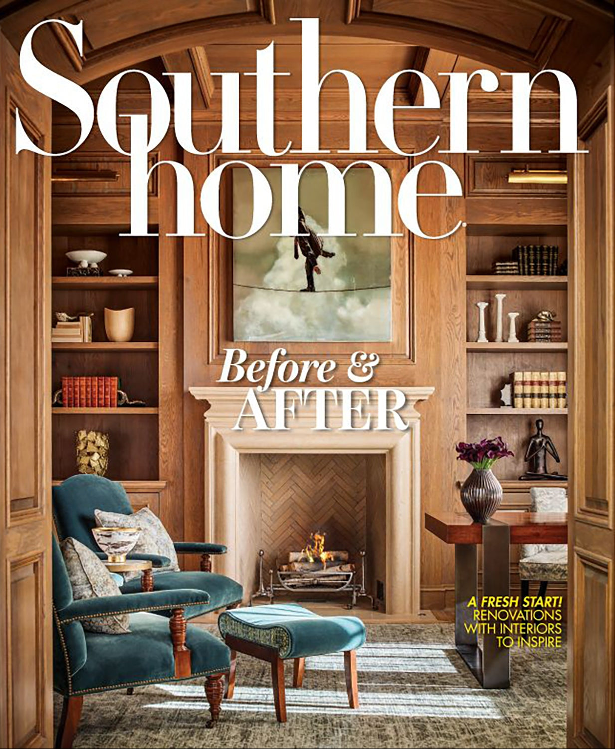 2025 January February - Southern Home magazine cover