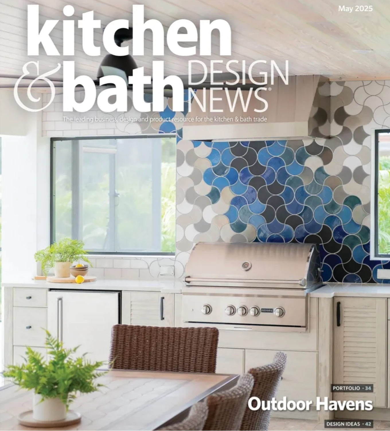 2025 May - Kitchen & Bath Design News magazine cover