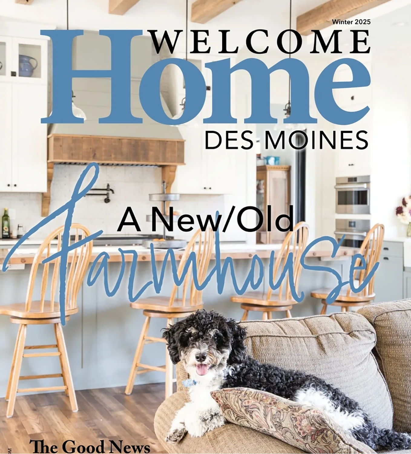 2025 Winter - Welcome Home Des Moines magazine cover