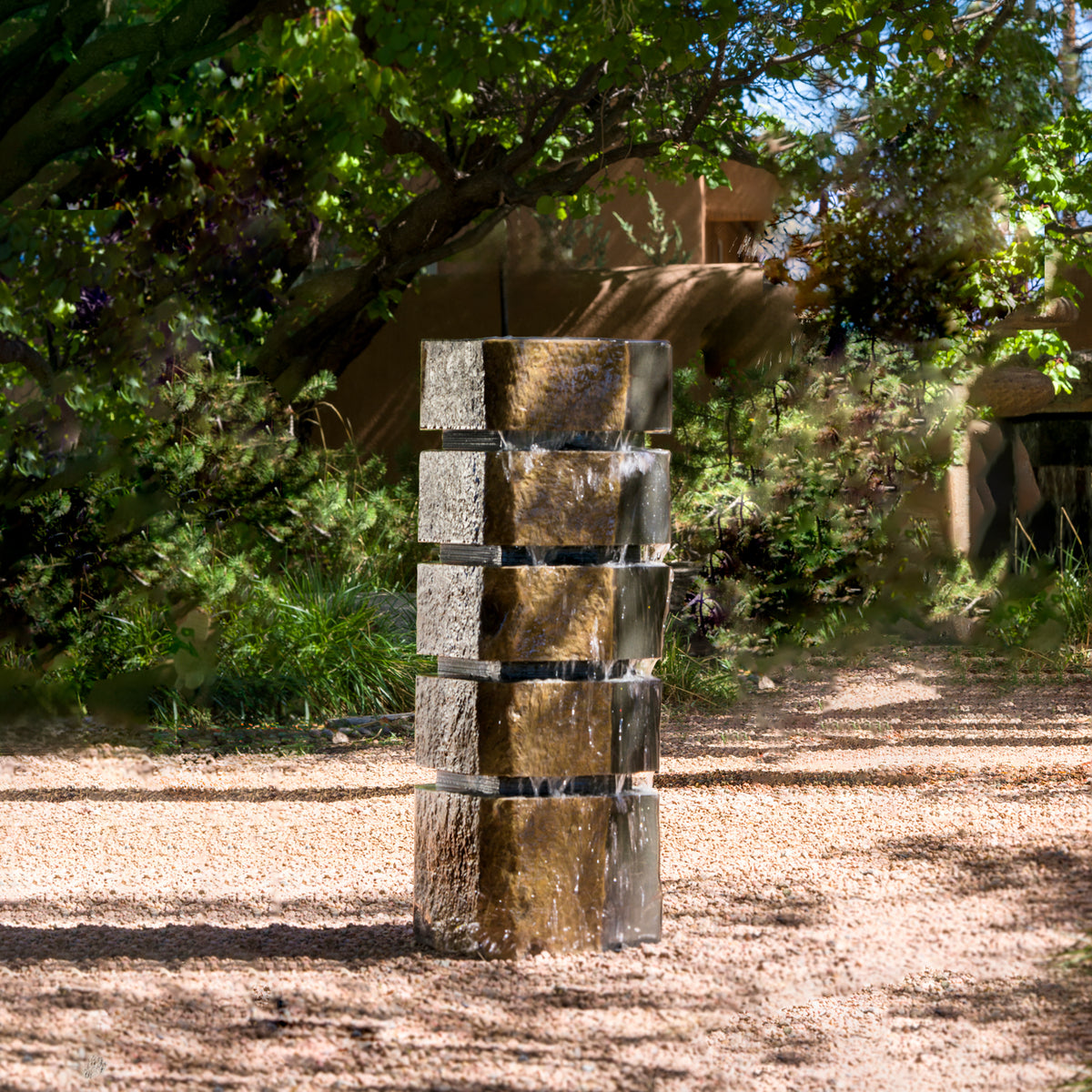 Tiered Basalt Column Fountains, various sizes image 3 of 5