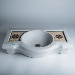 Small Mosaic Console Sink image 1 of 3