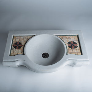 Small Mosaic Console Sink image 2 of 3