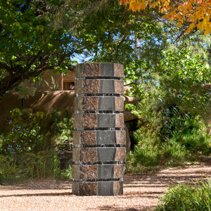 Tiered Basalt Column Fountains, various sizes image 4 of 5