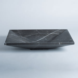 Verona Vessel Sink - Marquina Taupe Marble image 2 of 4