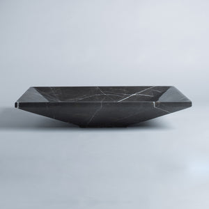 Verona Vessel Sink - Marquina Taupe Marble image 3 of 4