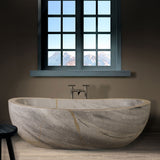 Bateau Bathtub - Athens Crystal Blue