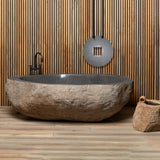 Natural Boulder Bathtub