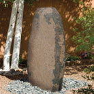Stone Forest  one-of-a-kind Large Granite Boulder garden fountain 80"h x 45w