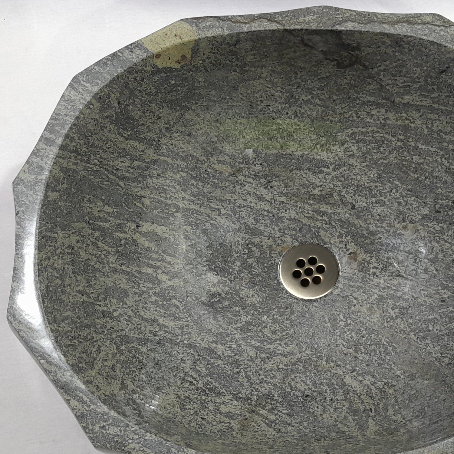 Andesite Lithic Vessel  Sink detail