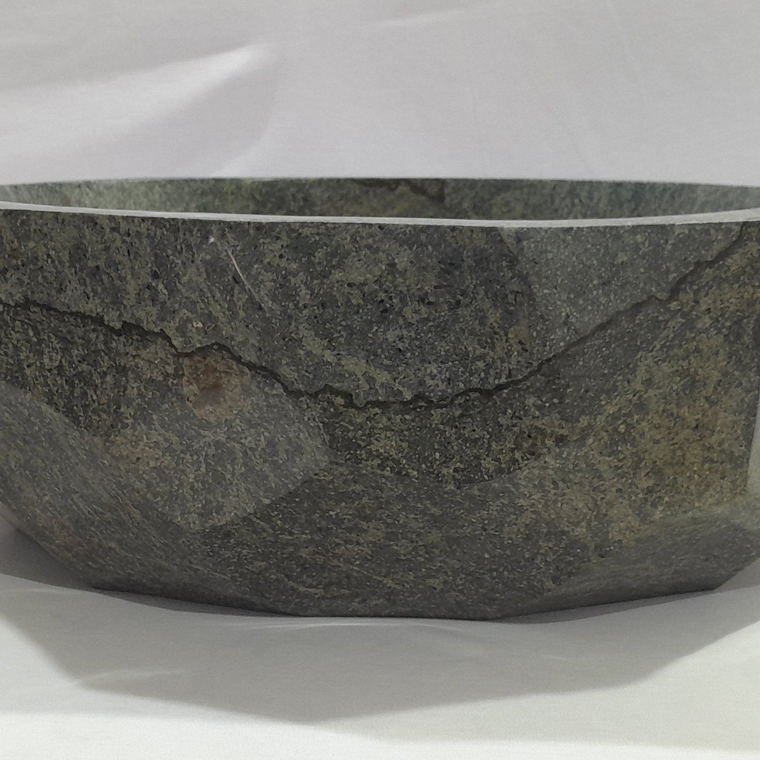Andesite Lithic Vessel  Sink detail