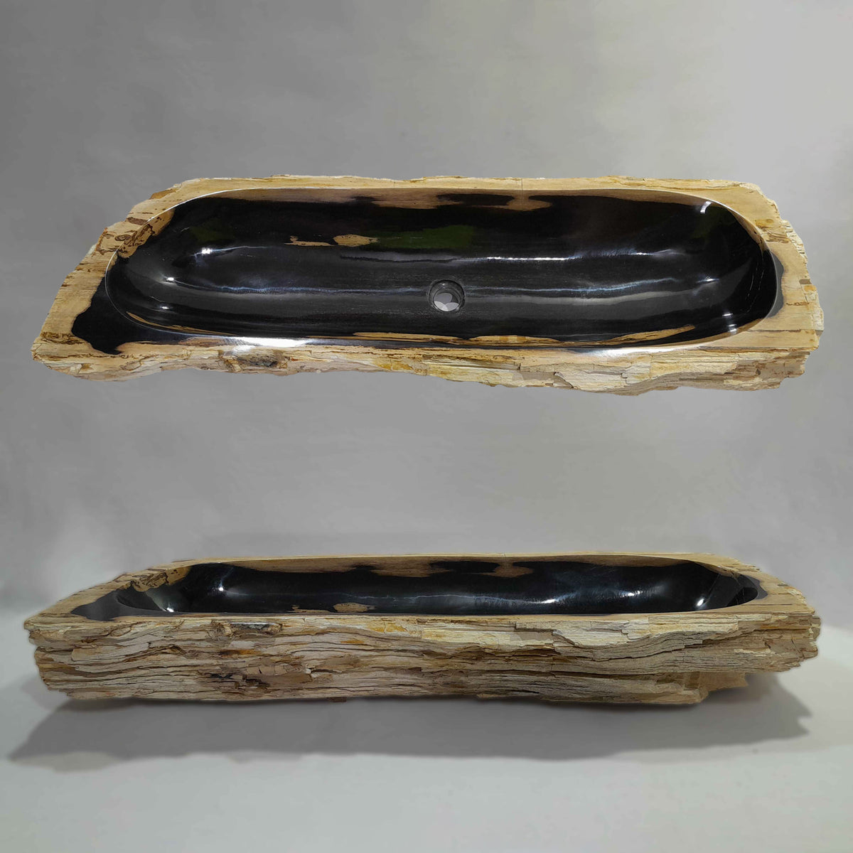 PETRIFIED WOOD VESSEL SINK image 2 of 3