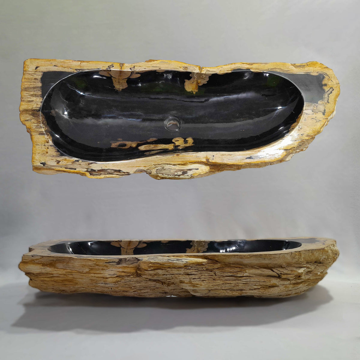 PETRIFIED WOOD VESSEL SINK image 3 of 3