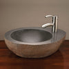 Natural Vessel with faucet mount
