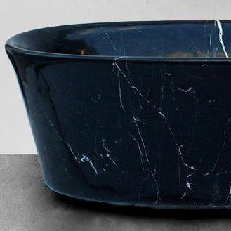 nero marquina Calma bathtub