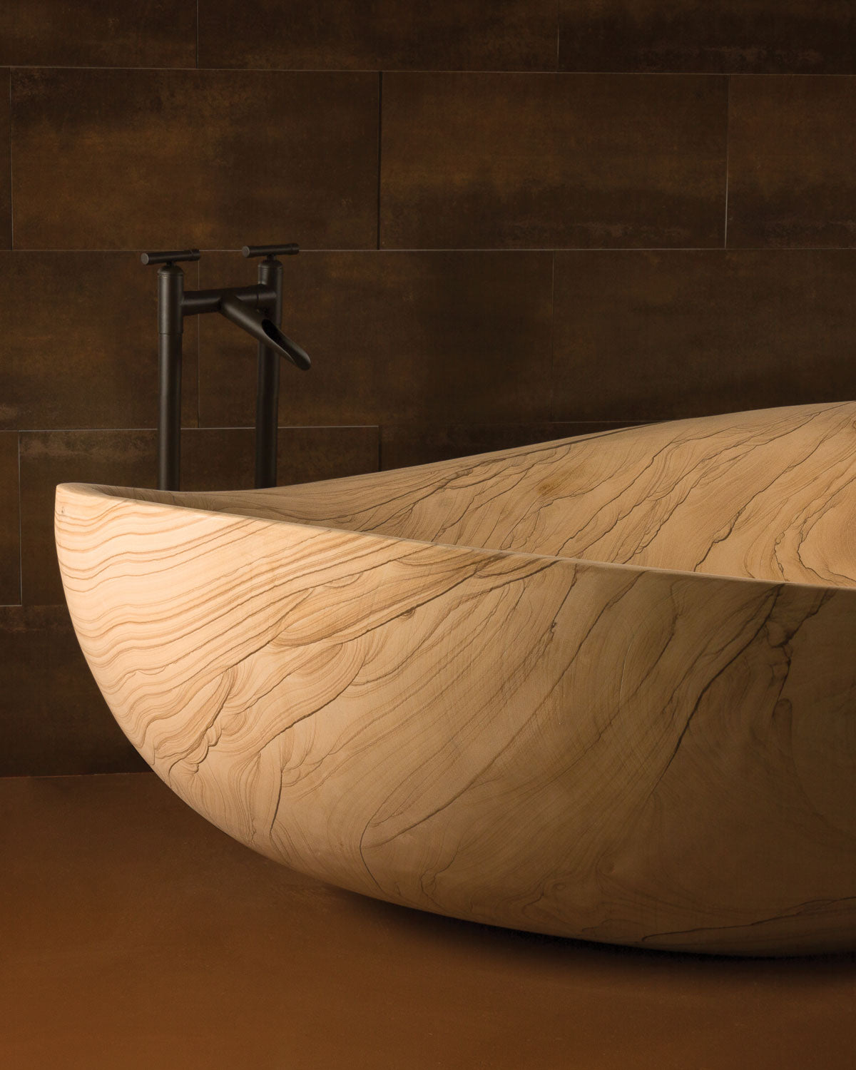 Sandstone Papillon bathtub