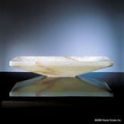 24"w Verona Vessel bath sink carved in white onyx