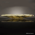 36"w Verona Vessel bath sink carved in  multi onyx