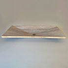 Verona Vessel Bath Sink carved from siena silver gray marble